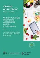 DU "Information, communication, éducation à l'alimentation"