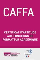 Session du CAFFA 2025 (Certificat d’aptitude aux fonctions de formateur académique)